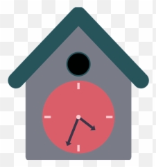 Spirit Of Genius - Cuxkoo Clock Clip Art Emoji,Coloredfaces Emojis