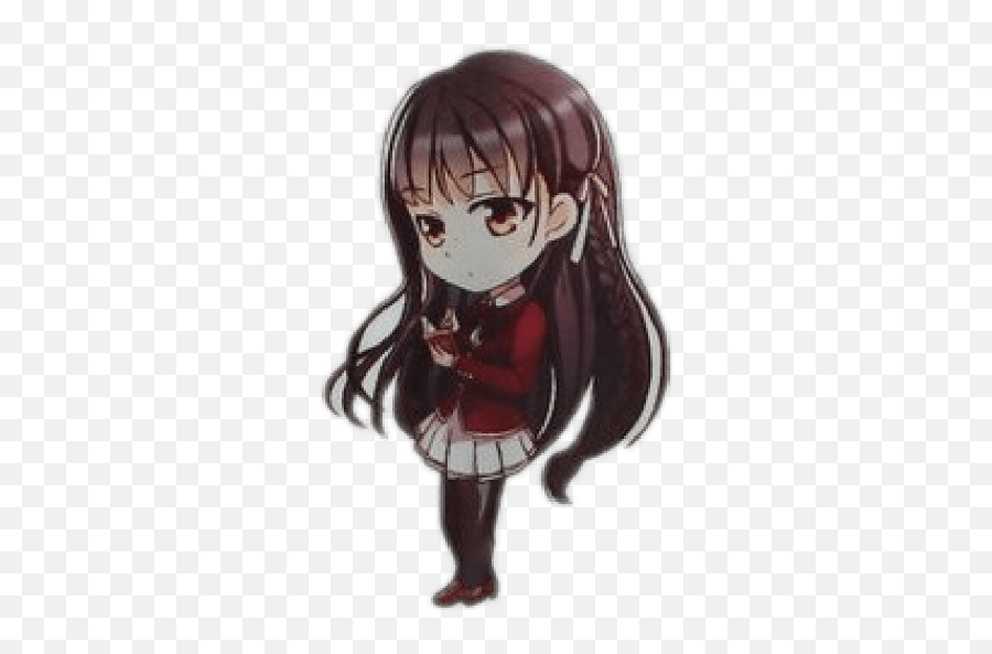 Classroom Of The Elite - Horikita Suzune Chibi Emoji,Kotomine Kirei Emoji