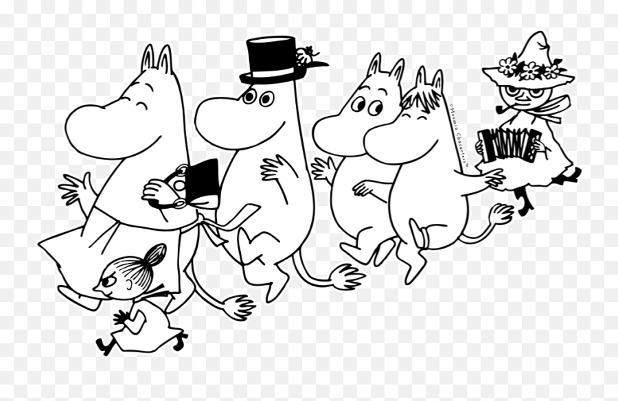 Which Moomin Character Are You Take The Moomin Personality Emoji,Type Emoticons Gachi
