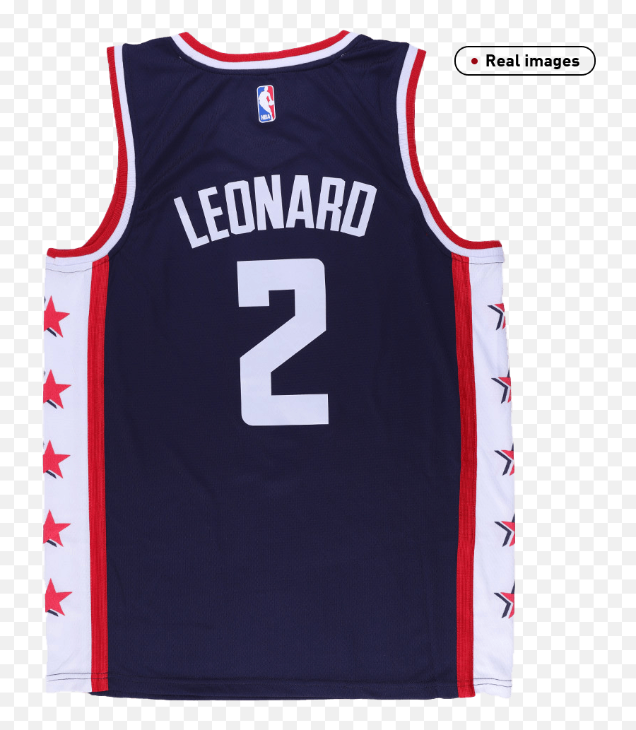 Swingman Kawhi Leonard 2 Los Angeles Clippers Jersey By Emoji,Kawai Leonard No Emotion