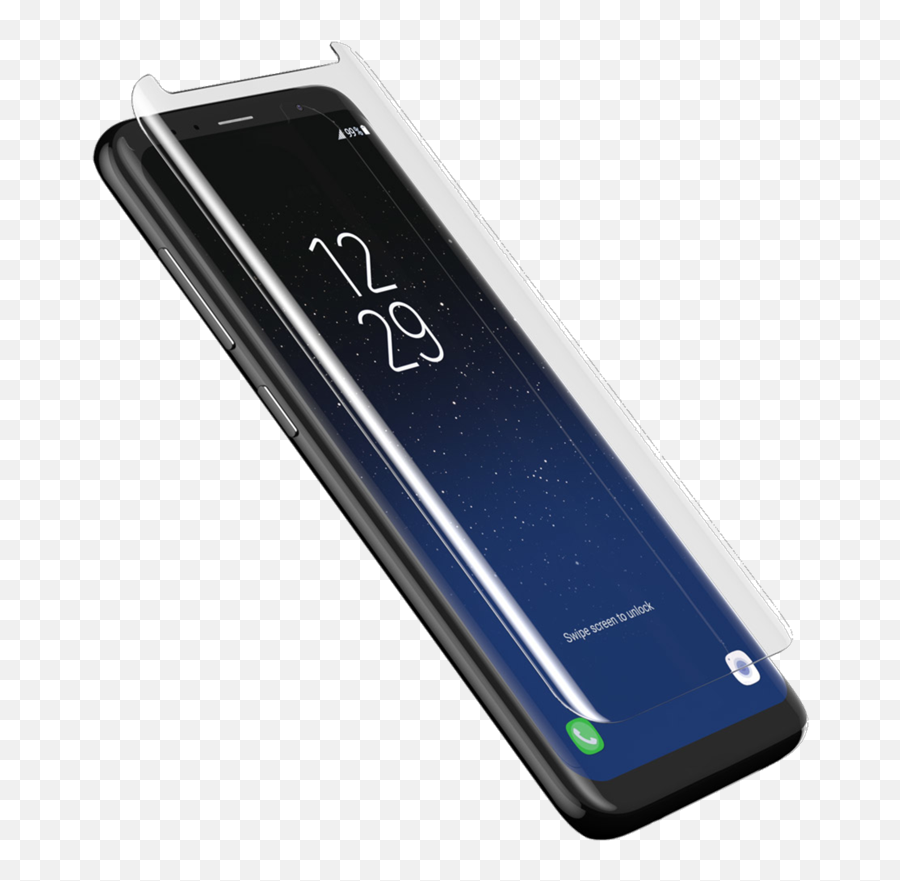 Zagg Galaxy S8 Invisibleshield Glass Plus Curved Screen Emoji,Samsung Galaxy S8+ Emoticon Bubble