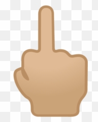 Middle Finger Medium - Light Skin Tone Emoji Download For,Pointer Finger Emojis