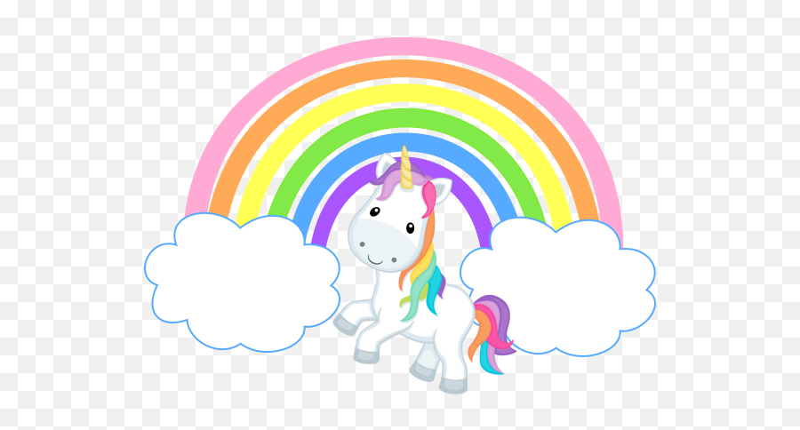 Svg Unicorn Rainbow - Transparent Rainbow Unicorn Png Emoji,Rainbow Unicorn Emoji