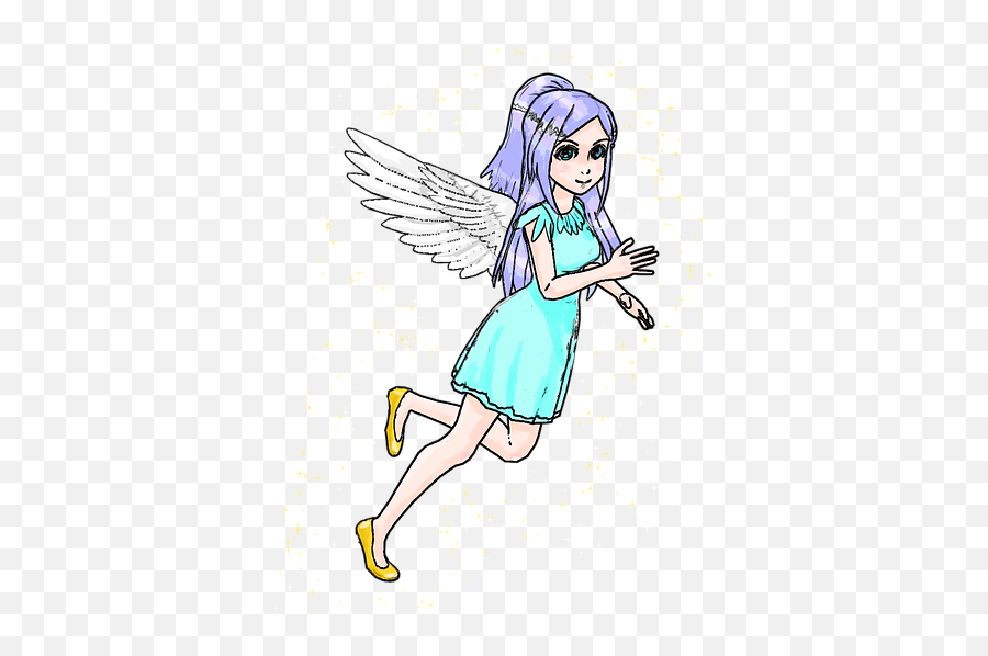 Free Photo Angel Fairy Anime Girl Cartoon Wings Fairy Tale Emoji,Fairy Cartoon Emotions