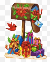 London Clipart Mailbox London Mailbox - Christmas Mail Clip Art Emoji,Mailbox Police Emoji