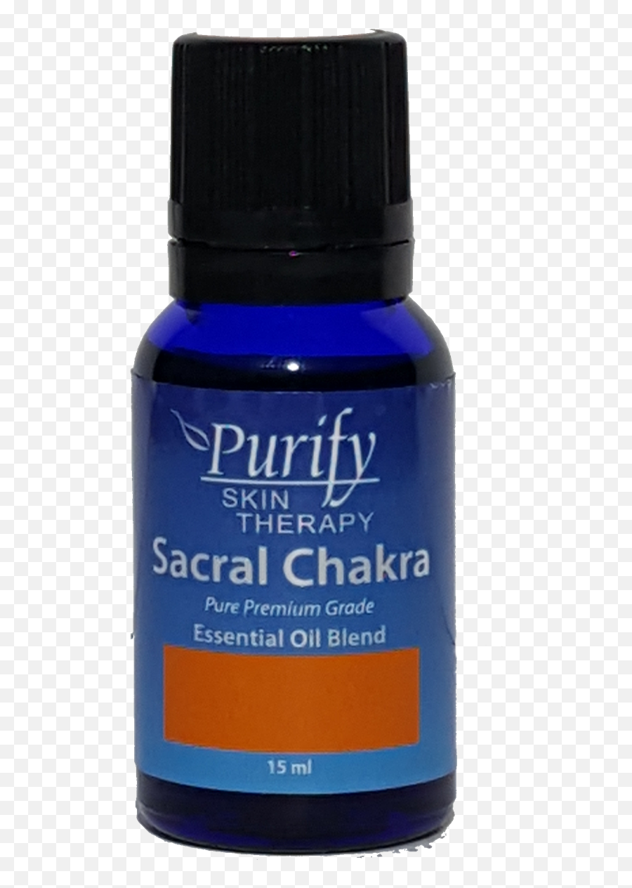 Sacral Chakra Essential Oil Blend 15ml Purify Skin Therapy Emoji,Therapy Emotion Bottles