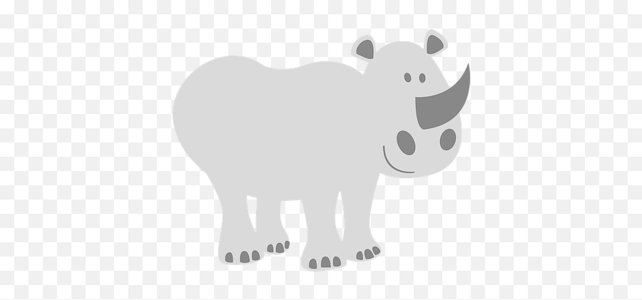 Friendly Grafica Vettoriale - Scarica Immagini Gratuite Emoji,Emoticon Rinocerontes