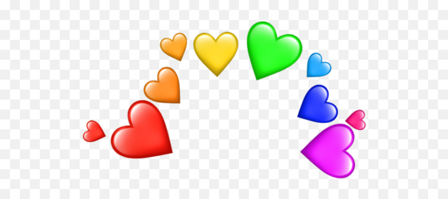 Hearts Heartcrown Sticker By Aesthetic Pictures Pngs Emoji,Crown Iphone Emoji Png