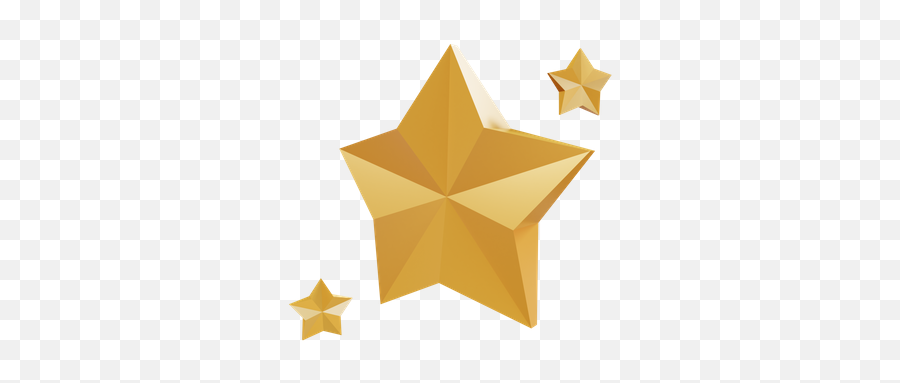 Premium Christmas Stars 3d Illustration Download In Png Obj Emoji,Clear Star Emoji