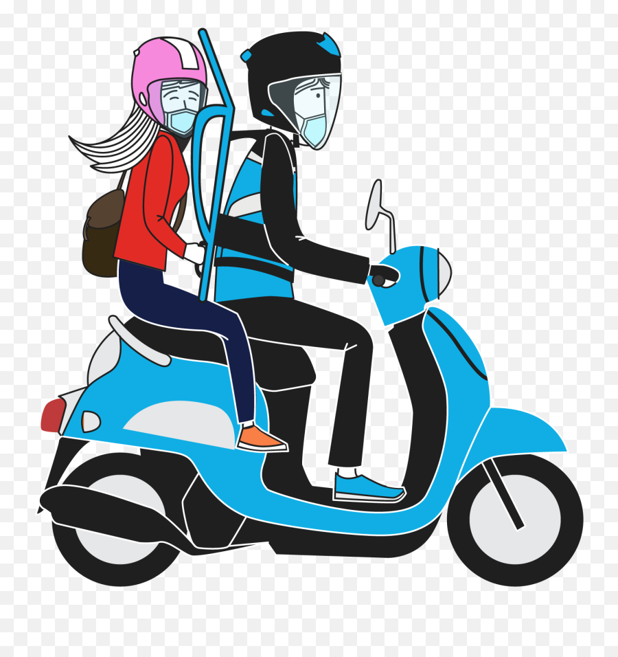 Angkas Emoji,Driving Fast Motorcycle Emoji
