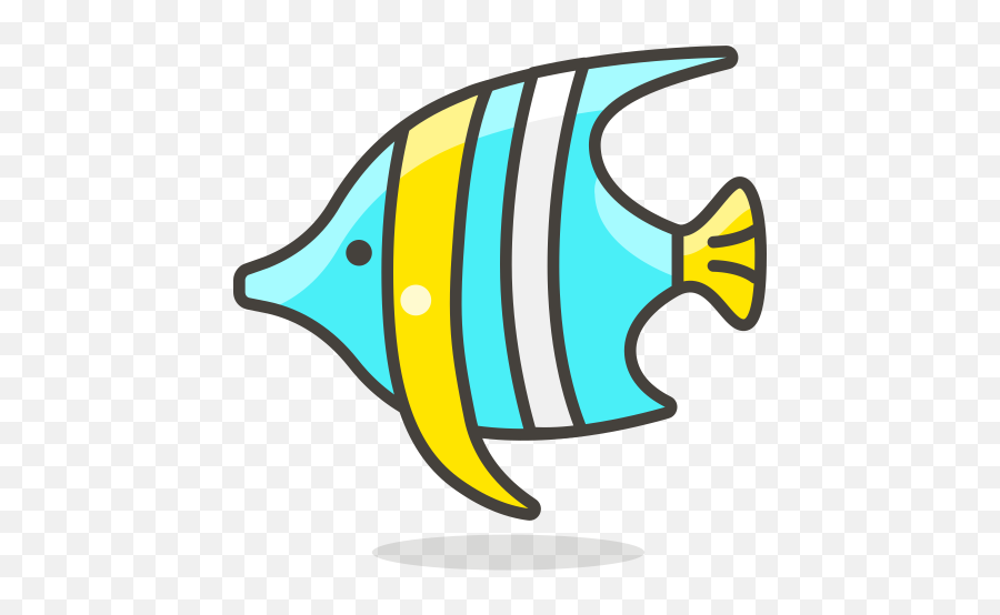 Fish Emoji Icon Of Colored Outline Style - Available In Svg Emoji De Pez Payaso,Bento Emoji