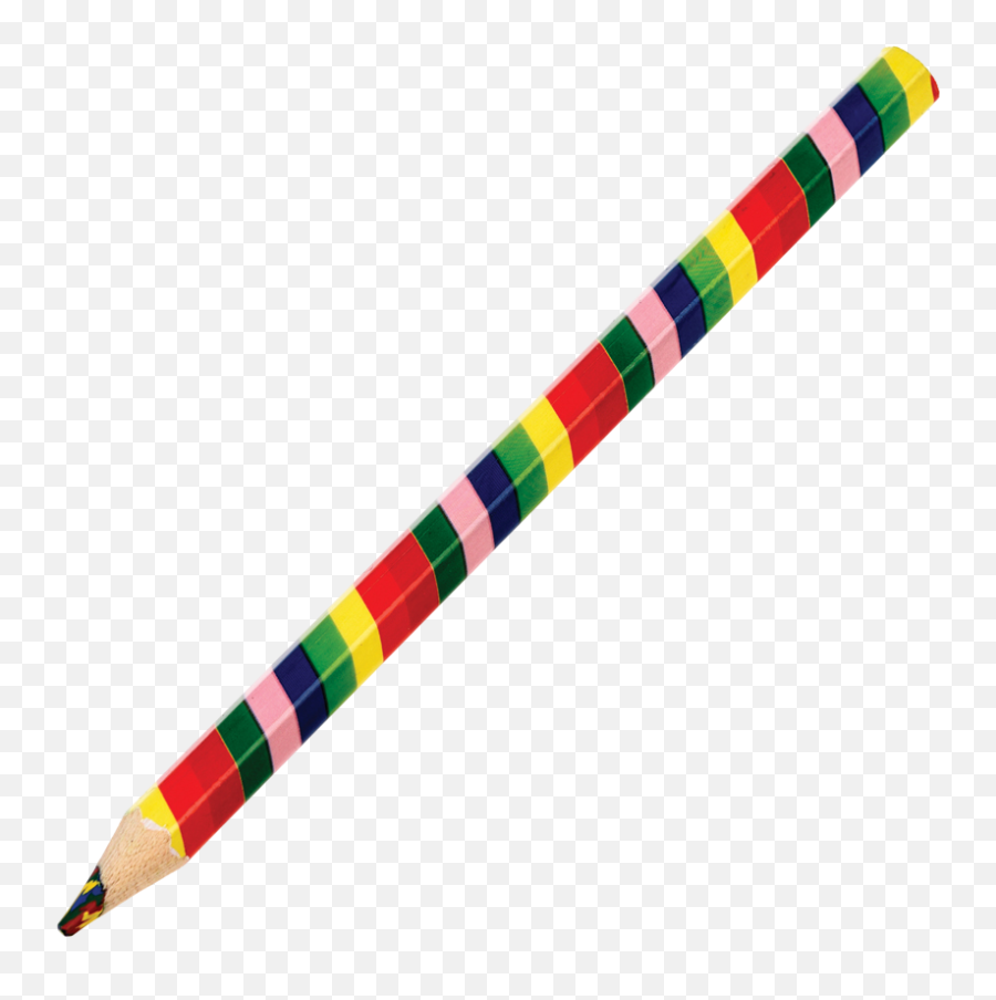 Rainbow Pencil - Crayon Multicolore Emoji,Pencil Emoji