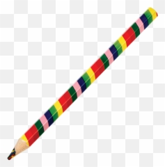 Rainbow Pencil - Crayon Multicolore Emoji,Pencil Emoji