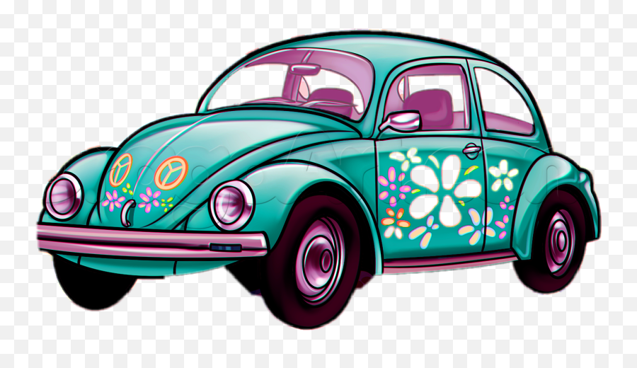 Car Sticker Challenge On Picsart - Volkswagen Beetle Emoji,Car Pop Car Emoji