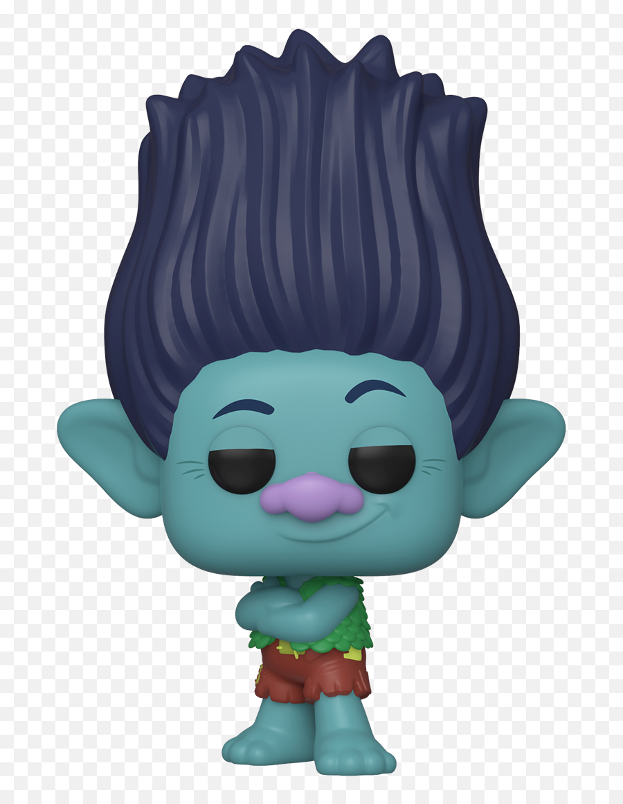 Funko Pop Movies Trolls World Tour - Branch Trolls World Tour Branch Funko Pop Emoji,Trolls Poppy Dvd Emoji Dvd