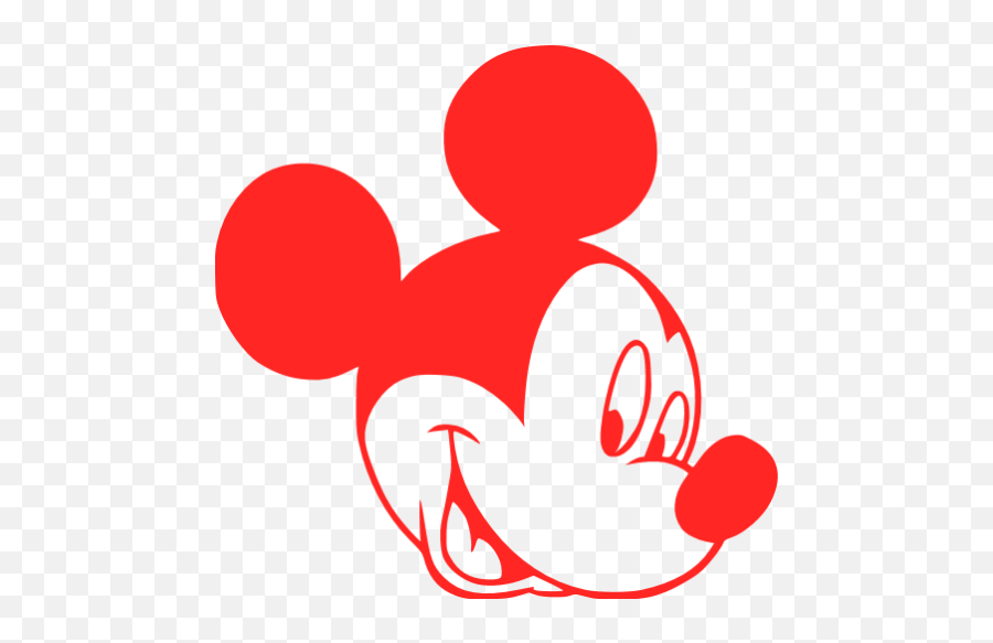 Mickey Mouse 030 Icons - Mickey Mouse Icon Orange Emoji,Mickey Mouse Emoticon Text