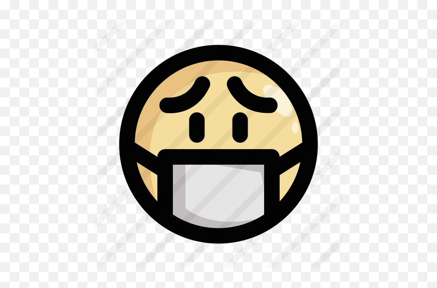 Anxiety - Happy Medical Mask Emoji,Anxiety Emoji