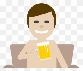 Thus Spoke Tero No That Is Not What Kalsarikännit Means - Man Drinking Beer In Underwear Emoji,Find The Emoji Drunk