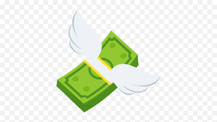 Money With Wings Joypixels Gif - Money With Wings Gif Emoji,Money Flying Away Emoji