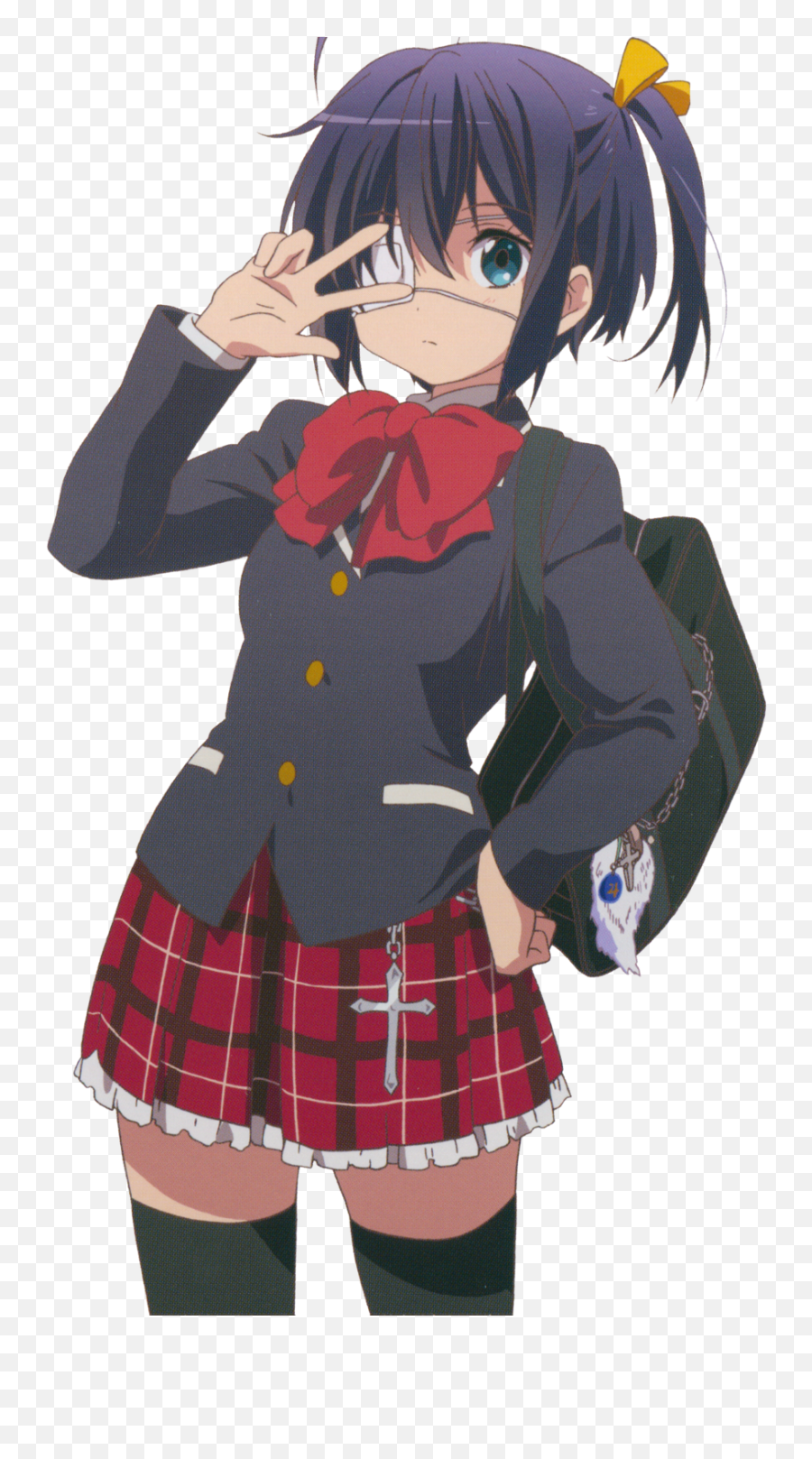 Rikkatakanashi Rikka Sticker By - Love Chunibyo Other Delusions Rikka Emoji,Kilt Emoji