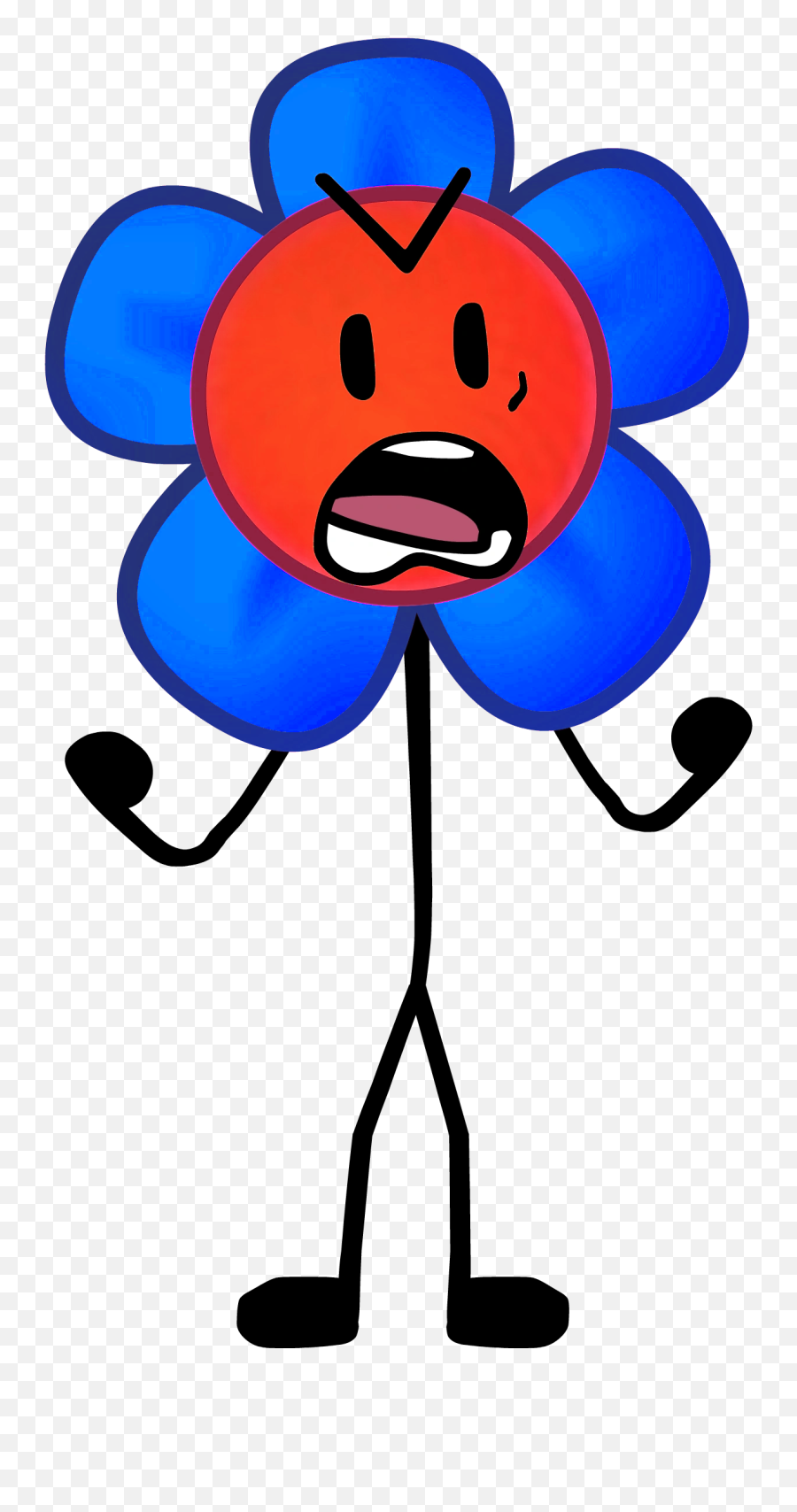 Flower Object Shows Community Fandom - Bfb Object Show Flower Emoji,Spazzing Emoticon