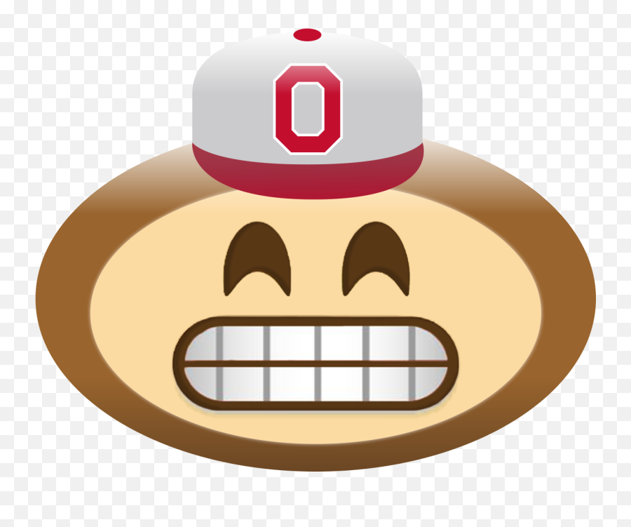 Emoji Clipart Softball - Whatsapp Teeth Emojis Png Ohio State Emoji,Dab Emojis