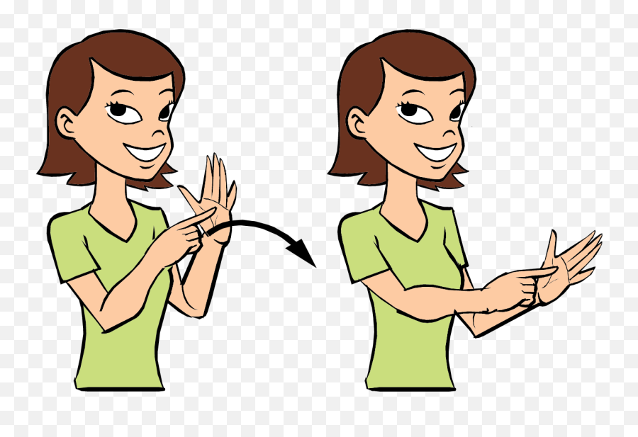 Show - Show In Sign Language Emoji,Left Pointing Finger Emoji