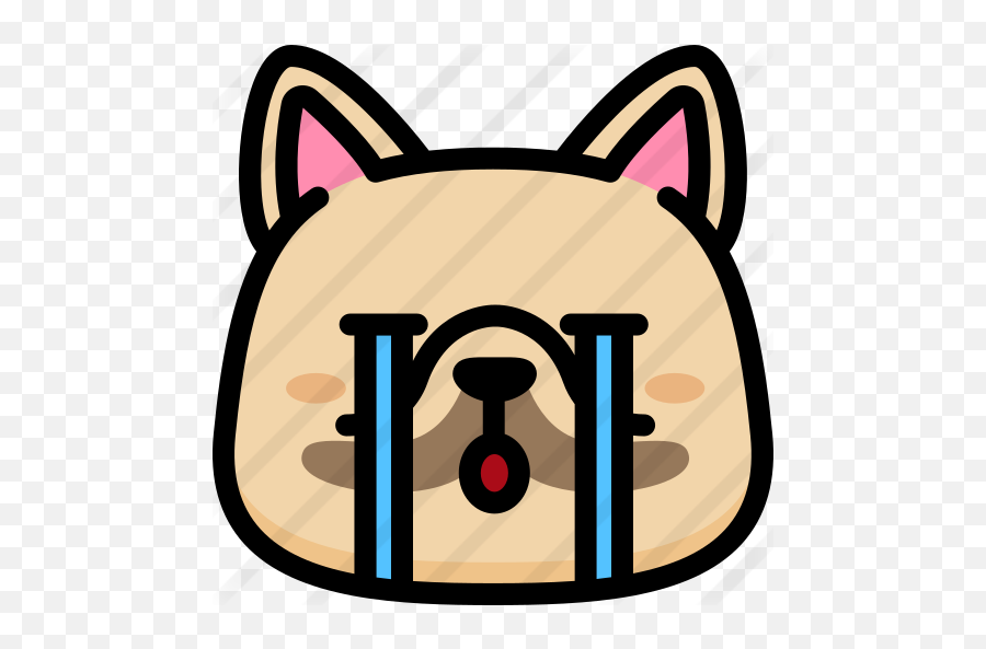 Cry - Free Animals Icons Evil French Bulldog Emoji,Bulldog Emojis