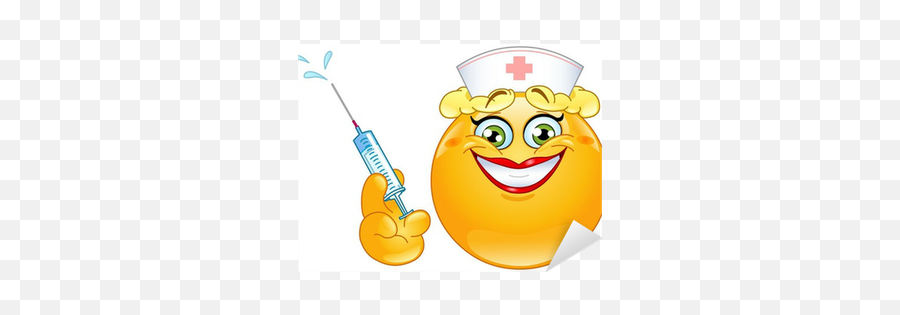 Nurse Emoticon Sticker U2022 Pixers - We Live To Change Nurse Smiley Face Clip Art Emoji,Emoticons Crying Salute