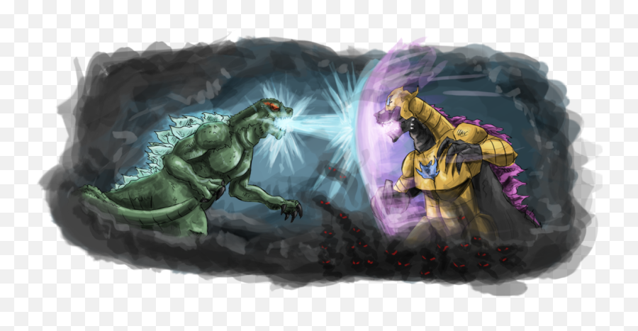 Idw Kaiju Nightmare Forces Nightmare - Supernatural Creature Emoji,Godzilla Emotions