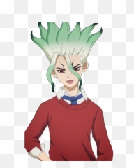 Drstone Dr Stone Senku Sticker - Fictional Character Emoji,Messed Up Thinking Emoji