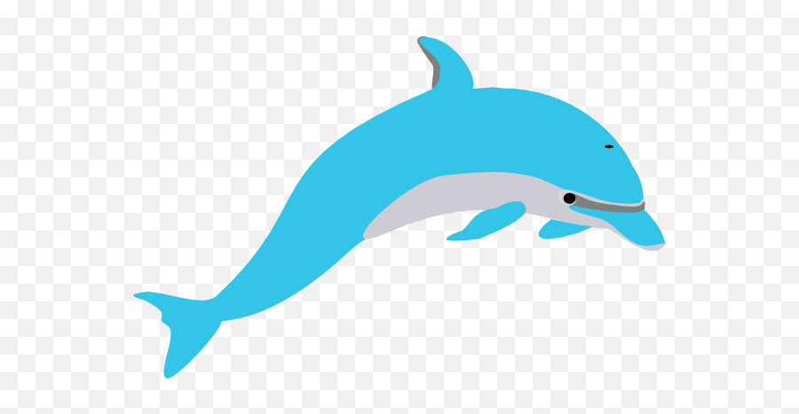 Clipart Dolphins - Clipartsco Teal Dolphin Clipart Emoji,Gambar Emoticon Bergerak