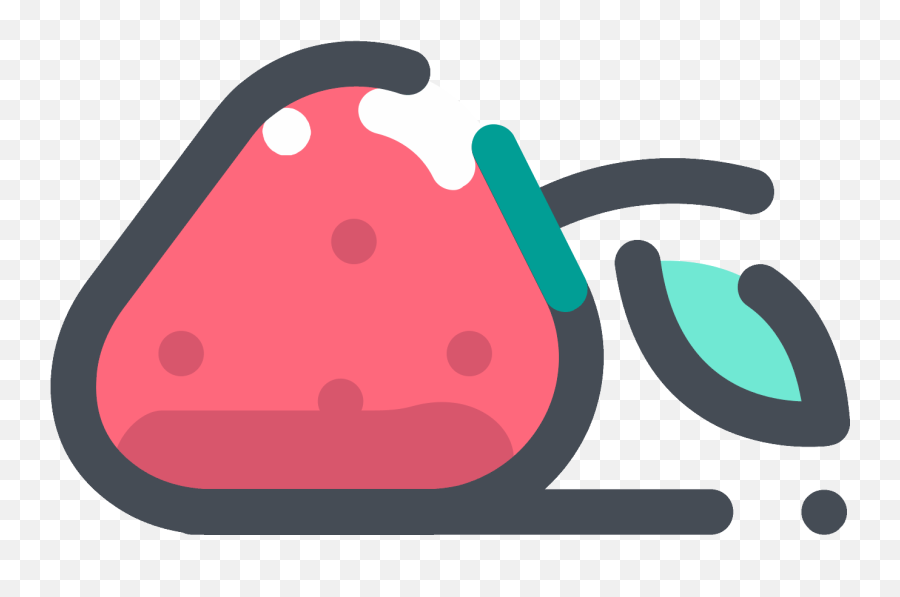 Emoji Clipart Strawberry Emoji Strawberry Transparent Free - Fresa Icon Png,Hot Tub Emoji