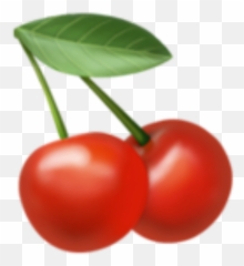 Sticker - Fitness Nutrition Emoji,Cherries Emoji