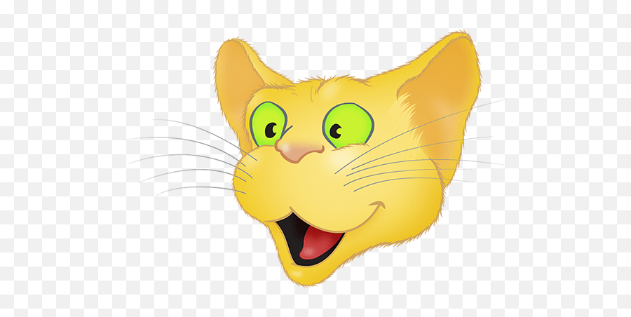Yellow Cat Emoji - Happy,Where Is The Kitty In The Emoji Movie