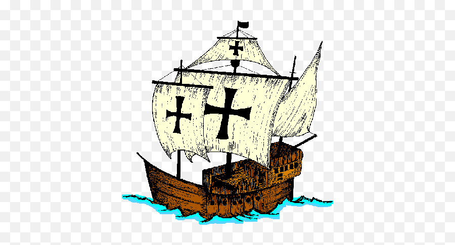Cruise Ship Clip Art - Clipartix Christopher Columbus Ship Clipart Emoji,Cruise Ship Emoji