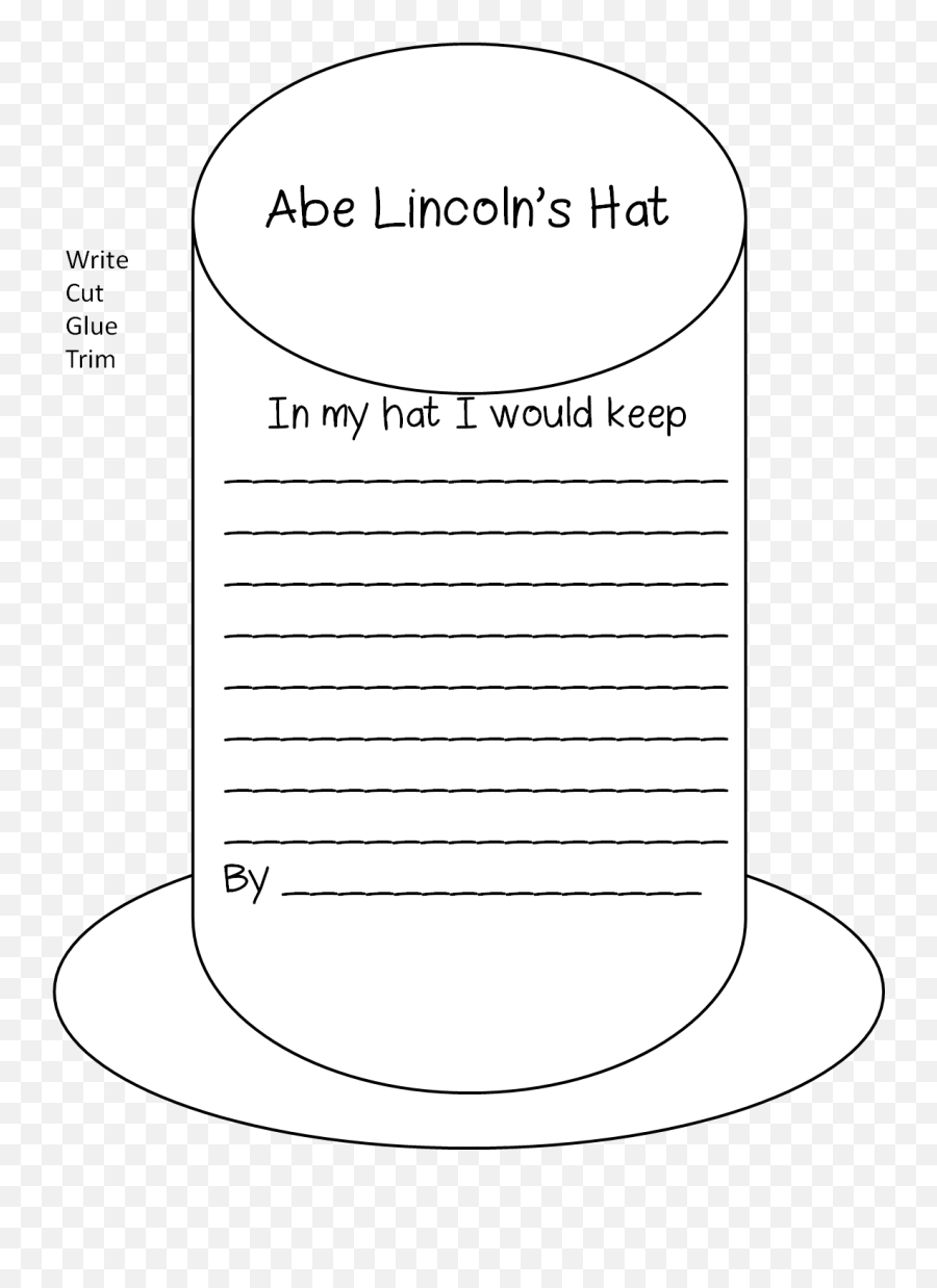 Penny Clipart Abraham Lincoln Penny Abraham Lincoln - Printable Abraham Lincoln Hat Template Emoji,Abraham Lincoln Emoji
