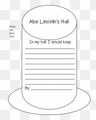 Penny Clipart Abraham Lincoln Penny Abraham Lincoln - Printable Abraham Lincoln Hat Template Emoji,Abraham Lincoln Emoji