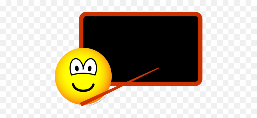 Teacher Emoticon Black Board - Happy Emoji,Drinking Emoticon