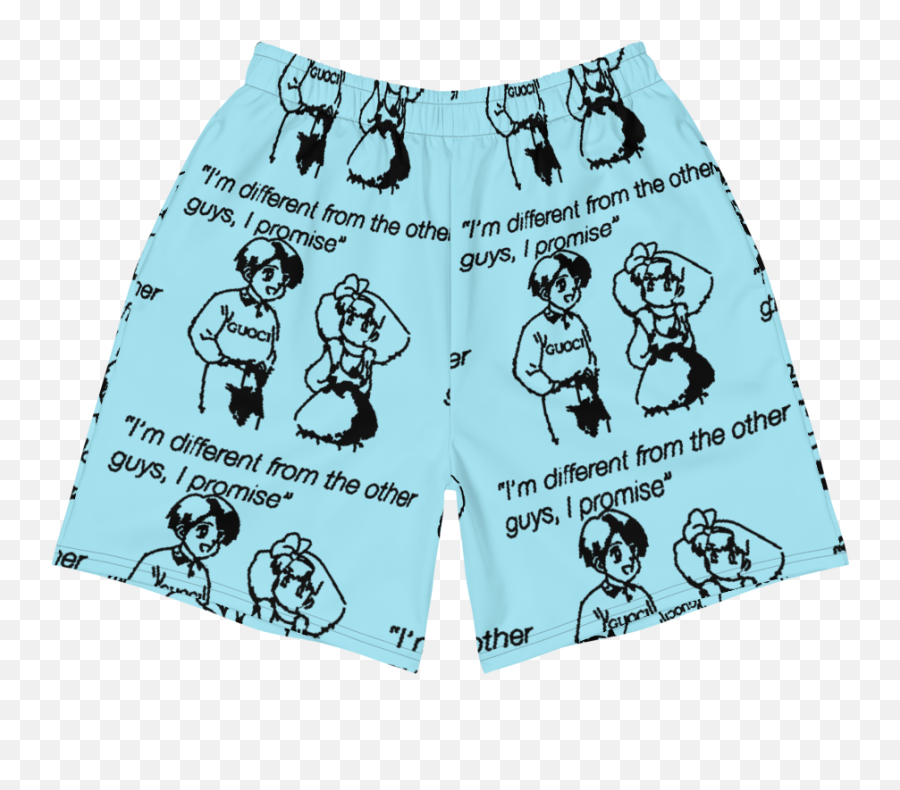 Shorts - I M Different From The Other Guys I Promise Emoji,Flowers By Zoe Emoji Shorts