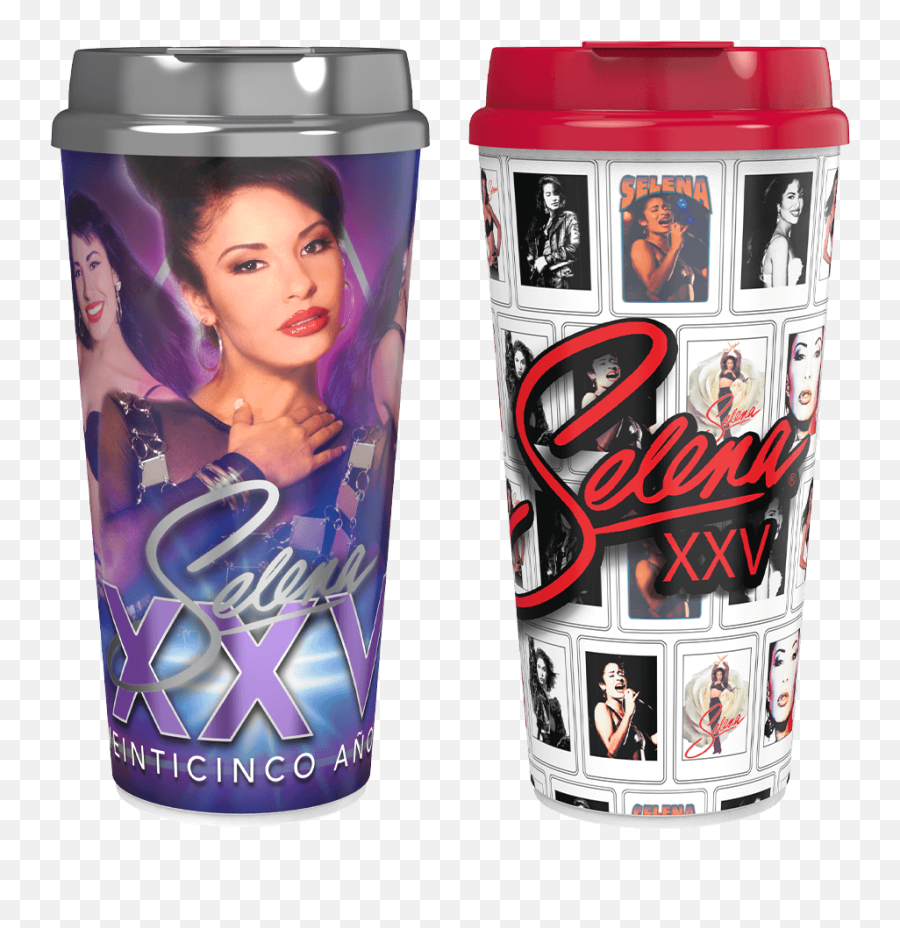 Limited Edition 2020 Selena Commemorative Cups - Selena Stripes Cups Emoji,Selena Quintanilla Emotions