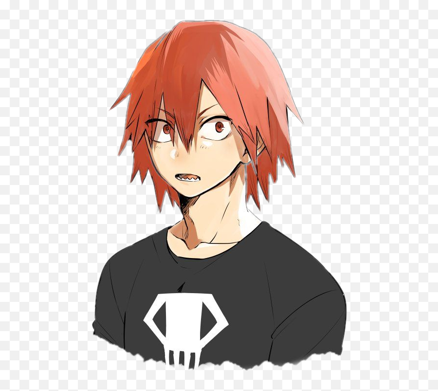 Kirishima Eijirou Kirishimaeijirou - Kirishima Cute Fanart Down Hair Emoji,Alyx And Emojis