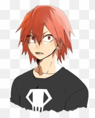 Kirishima Eijirou Kirishimaeijirou - Kirishima Cute Fanart Down Hair Emoji,Alyx And Emojis