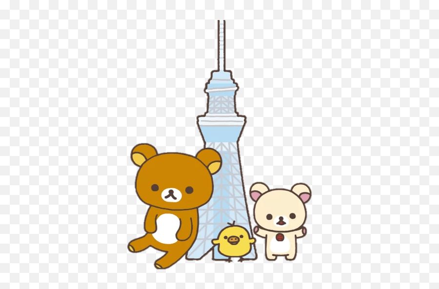 Rilakkuma Stickers - Rilakkuma Hd Emoji,Emotion De Ositos Para Wassap