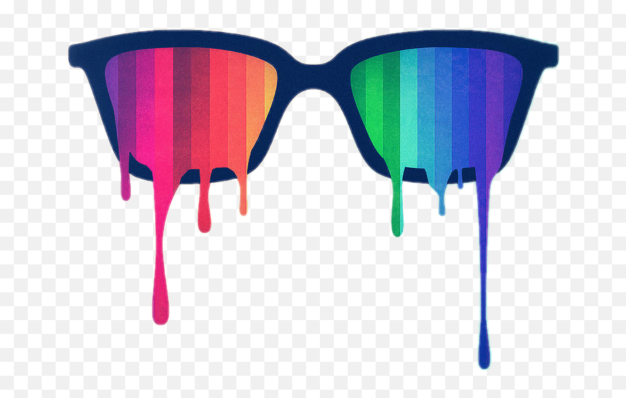 Sunglasses Clipart Neon Sunglasses - Love Wins Rainbow Spectrum Pride Hipster Nerd Glasses Emoji,Emojis Wearing Pixel Glasses