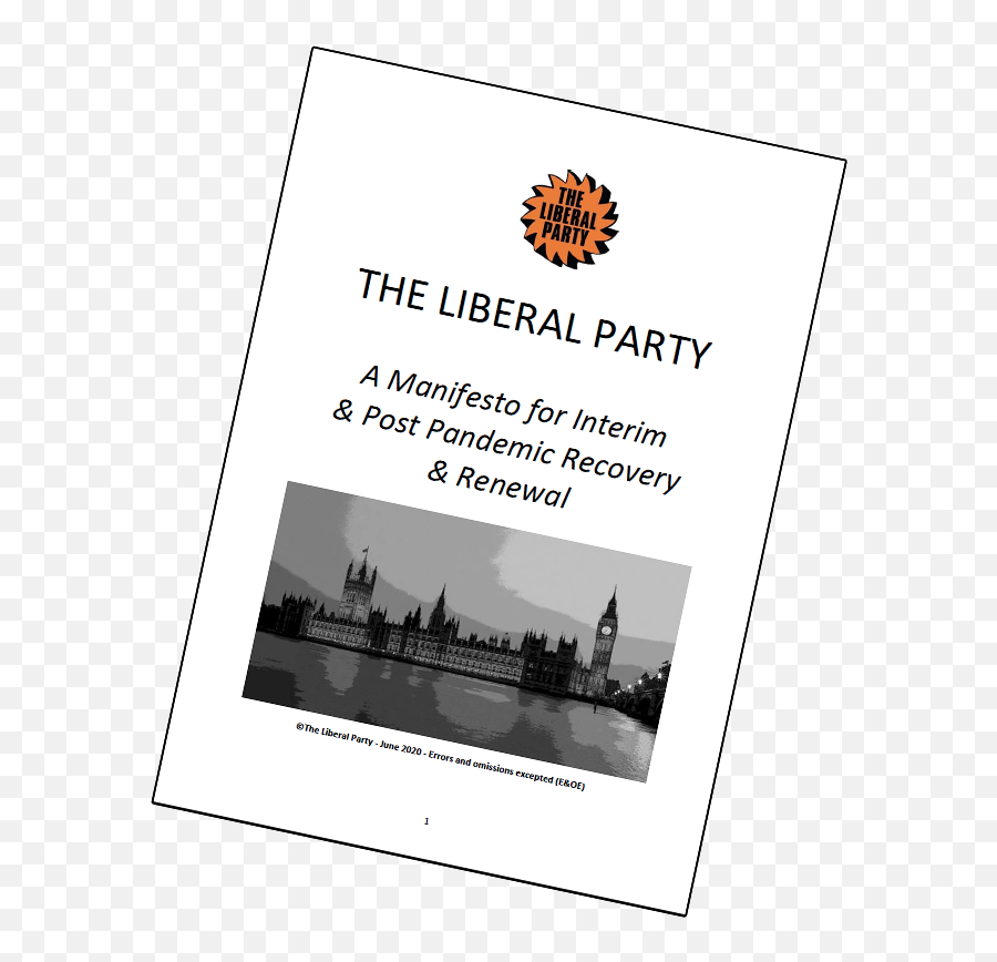 2020 06 13 Post Covid Manifesto Sg Fm Final Version Tuesday - Liberal Party Emoji,Prager U Liberals Emotion