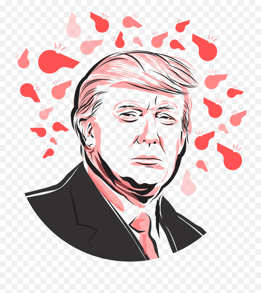 Donald Trump Face Transparent Background Png Png Arts Emoji,Trump As Emojis