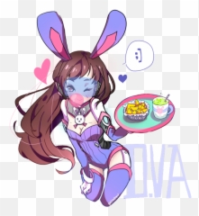 Overwatch - Dva Fast Food Overwatch Comic Overwatch Emoji,Dva Gremlin Emoticon