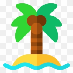 Coconut Tree - Free Travel Icons Emoji,Vacation Emojis