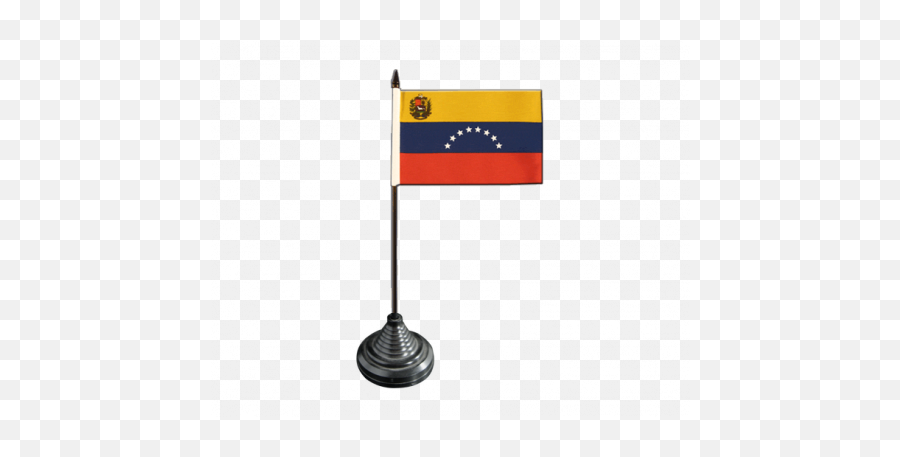 Venezuela 8 Stars With Coat Of Arms Table Flag - Bestbuy Emoji,Cm Flag Emoji